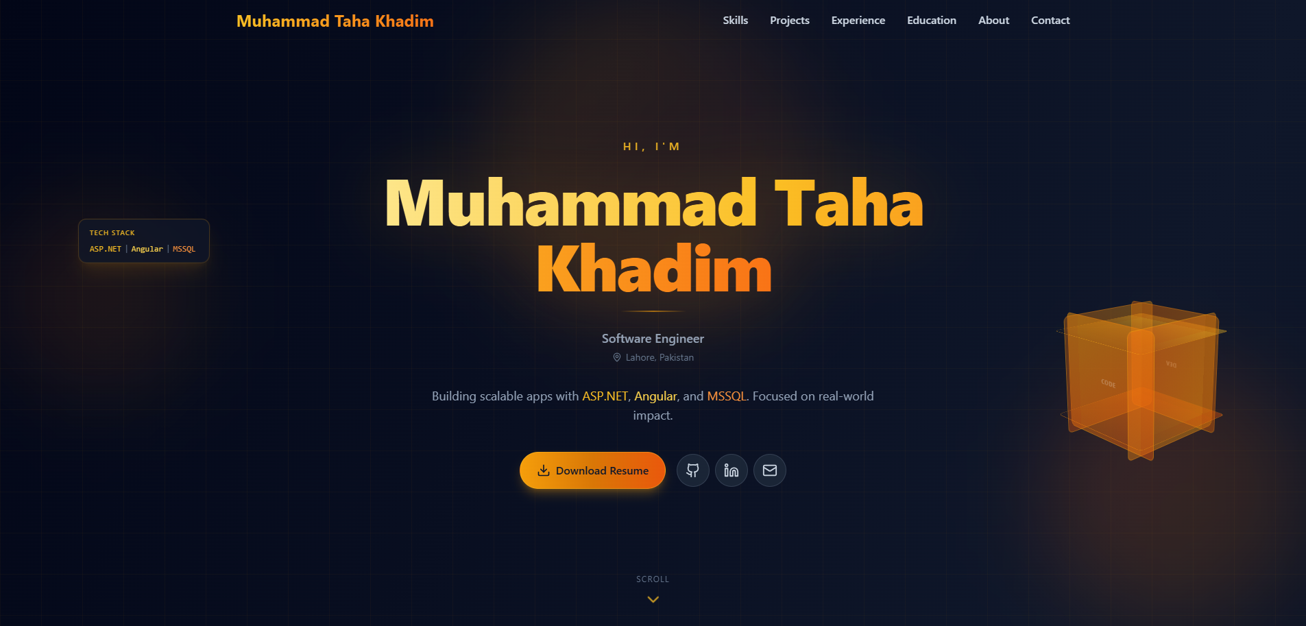 Taha Khadim Portfolio